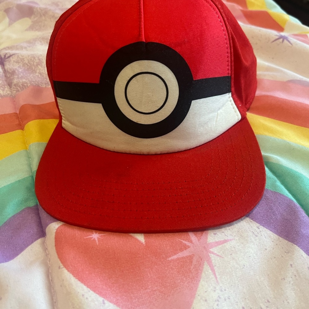 Pokemon Red and White Cap with Iconic Design (youth)